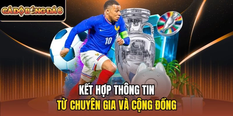 Kết hợp thông tin từ chuyên gia và cộng đồng