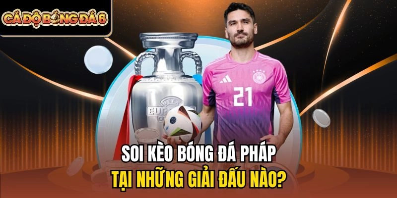 Soi kèo bóng đá Pháp tại những giải đấu nào?