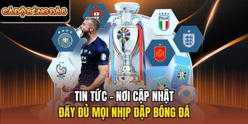 Tin tức - nơi cập nhật đầy đủ mọi nhịp đập bóng đá