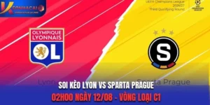 Soi Kèo Lyon Vs Sparta Prague 02H00 Ngày 12/08/2026 - Vòng Loại C1